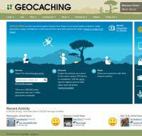 geocaching.com screenshot