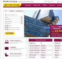 germanwings.com screenshot