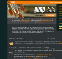 gimp.org screenshot