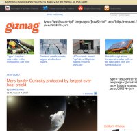 gizmag.com screenshot