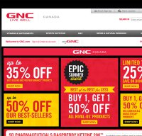 gnc.com screenshot