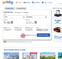 goibibo.com screenshot