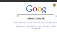 google.co.in screenshot