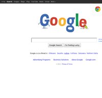 google.co.za screenshot