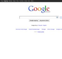 google.dk screenshot