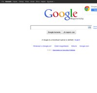 google.hu screenshot