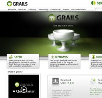 grails.org screenshot