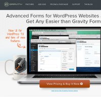 gravityforms.com screenshot