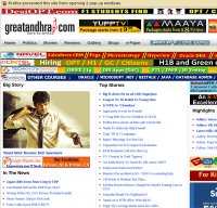 greatandhra.com screenshot