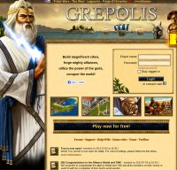 grepolis.com screenshot