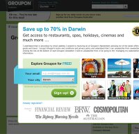 groupon.com.au screenshot