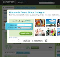 groupon.it screenshot