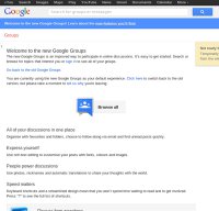 groups.google.com screenshot