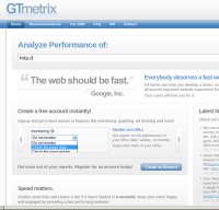 gtmetrix.com screenshot