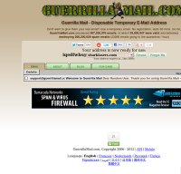 guerrillamail.com screenshot