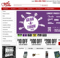 guitarcenter.com screenshot