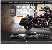 harley-davidson.com screenshot