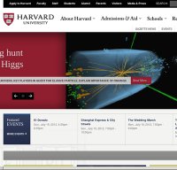 harvard.edu screenshot
