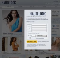 hautelook.com screenshot