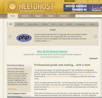 heliohost.org screenshot