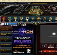 heroesofnewerth.com screenshot