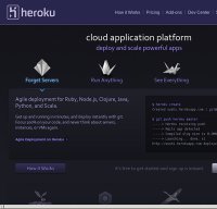 heroku.com screenshot