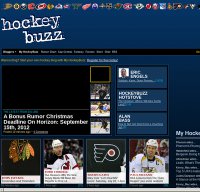 hockeybuzz.com screenshot