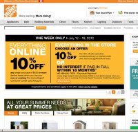 homedepot.ca screenshot