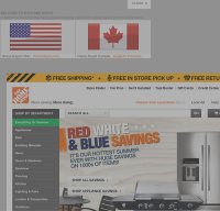 homedepot.com screenshot