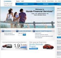 hondafinancialservices.com screenshot