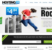 hosting24.com screenshot