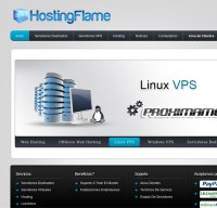 hostingflame.org screenshot