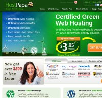 hostpapa.ca screenshot