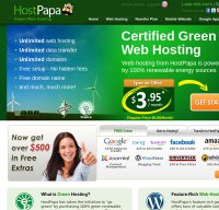 hostpapa.com screenshot