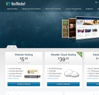 hostrocket.com screenshot