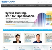 hostway.com screenshot