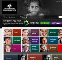 humanservices.gov.au screenshot