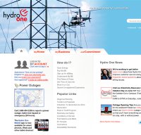 hydroone.com screenshot