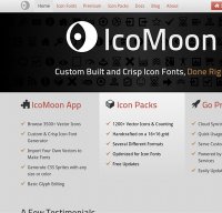 icomoon.io screenshot