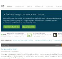 iis.net screenshot