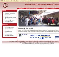 indianrail.gov.in screenshot