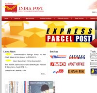 indiapost.gov.in screenshot