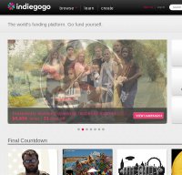 indiegogo.com screenshot