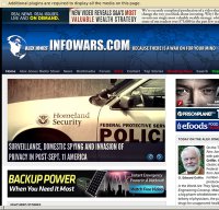 infowars.com screenshot