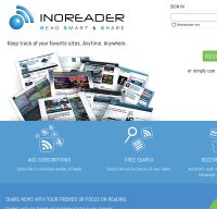 inoreader.com screenshot