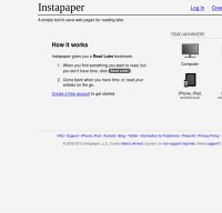 instapaper.com screenshot