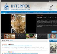 interpol.int screenshot