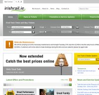 irishrail.ie screenshot