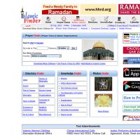 islamicfinder.org screenshot