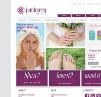 jamberrynails.net screenshot